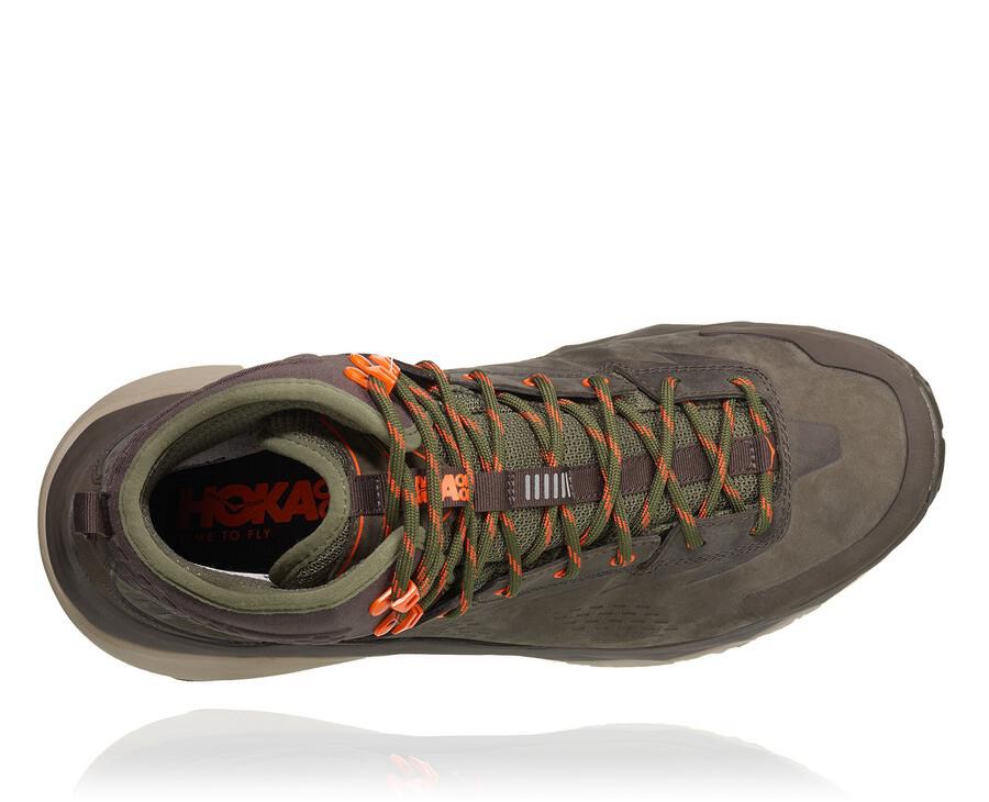 Hoka One One Yürüyüş Botları Erkek Kahverengi - Kaha Gore-Tex - KV9238164